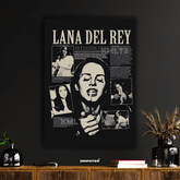 Lana Del Rey – Ultraviolence Vintage Collage Poster